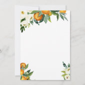 Invitation Une Petite Cutie Est En Voie D'Invitation (Dos)