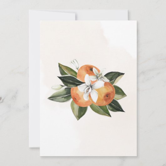 Invitation Une Petite Cutie Se Trouve En Chemin Baby shower (Dos)