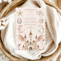 Une petite dragonne est en route Fête prénatale