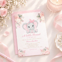 Une petite éléphant florale à l'arachide Fille Bab
