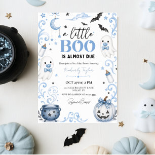 Invitation Une petite fantôme mignonne pour une Baby Shower