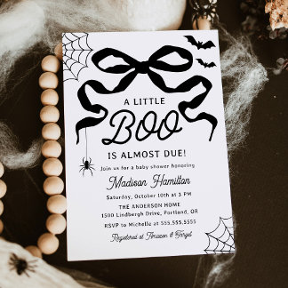 Invitation Une petite fée est presque due Fête prénatale d'Ha