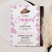 Invitation Une Petite Femme Est En Route ! Baby shower de rod