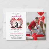 Invitation Une petite fête de la Saint-Valentin pour amoureux (Devant)