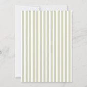 Invitation Une petite fête prénatale pour un petit oison mign (Dos)