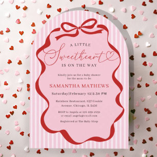 Invitation Une petite fille chérie pour la Saint-Valentin Bab