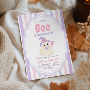 Invitation Une petite fille sorcière fantôme Baby Shower