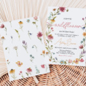 Invitation Une petite fille Wildflower