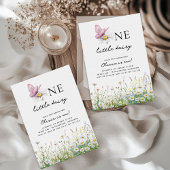 Invitation Une petite marguerite 1er anniversaire