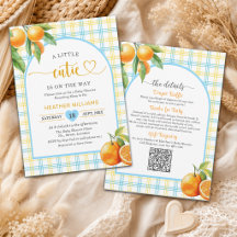 Une petite mignonne Bleue Tout en Un Baby Shower