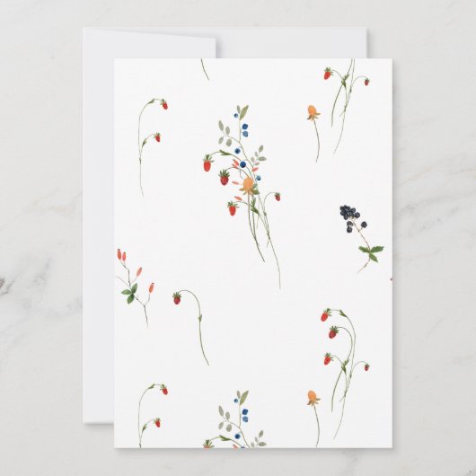 Invitation Une petite oie rose En vichy Baby shower fille (Dos)