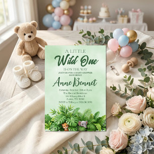 Invitation Une petite sauvageonne est en route Baby Shower