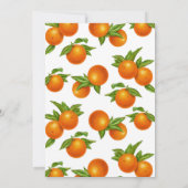 Invitation Une petite ville est sur le Baby shower Way (Dos)