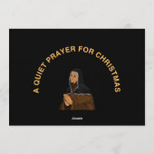 INVITATION UNE PRIÈRE SILENCIEUSE POUR NOËL (Dos)