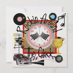 Invitation Une Royally Rockin' Racing Party - SRF