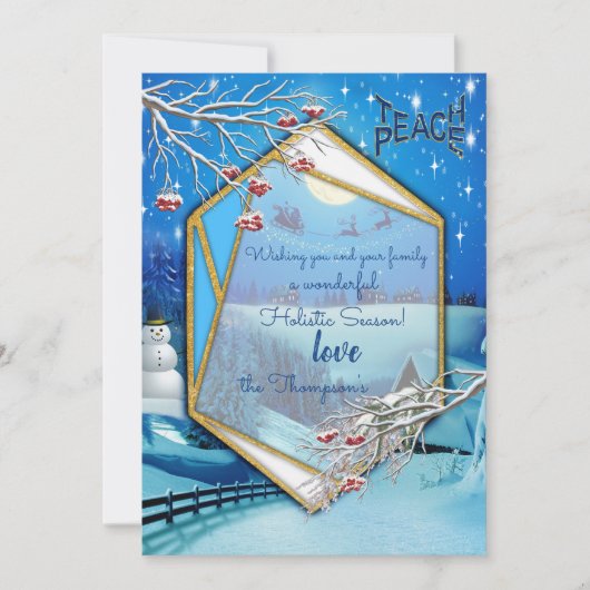 Invitation Une saison holistique (Devant)