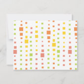 Invitation Une salade amusante et délicieuse (Dos)