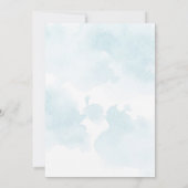 Invitation Une Sirène D'Anniversaire De La Mer (Dos)