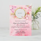 Invitation Une Soirée de Célébration"Anniversaire (Debout devant)