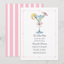 Une Tini One Est en Route Fête Prénatale Martini B