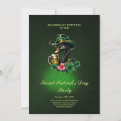 Invitation Une touche irlandaise (Devant)
