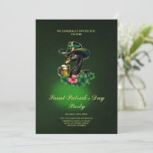 Invitation Une touche irlandaise (Debout devant)