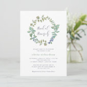 Invitation Une verdure délicieuse| Brunch nuptial (Debout devant)