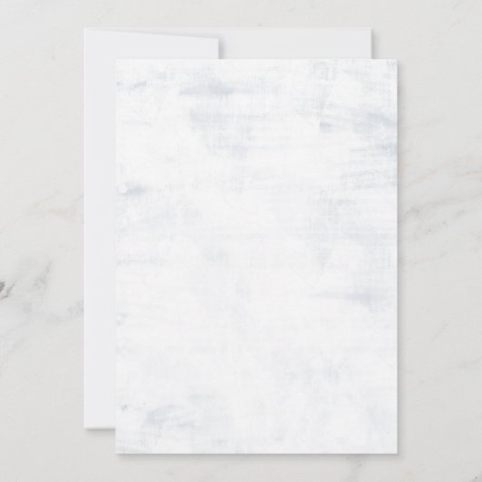 Invitation Une verdure élégante (Dos)