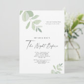 Invitation Une Verdure Simple La Nuit Avant Le Dîner (Debout devant)