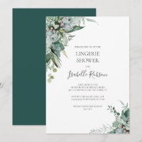 Une verdure succulente | Douche Lingerie Vert fonc