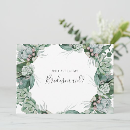 Invitation Une verdure succulente | Fiche de proposition de B (Debout devant)