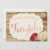 Invitation Une véritable histoire d'amour (Dos)