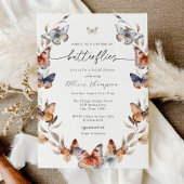 Invitation Une vie de papillons Fête des mariées Boho