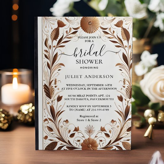 Invitation Une vieille Fête des mariées de couverture du club