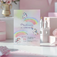 Unicorn Arc en ciel magique Anniversaire