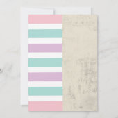 Invitation Unicorn & Camion Joint Boy Girl Birthday Invitatio (Dos)