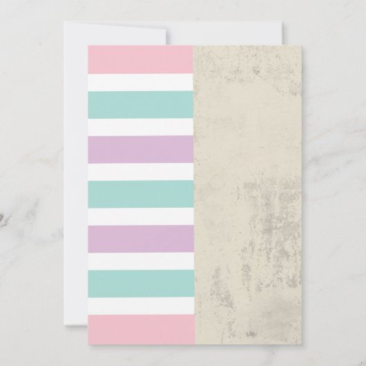 Invitation Unicorn & Camion Joint Boy Girl Birthday Invitatio (Dos)