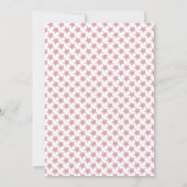 Invitation Unicorn Castle Little Girl 2e anniversaire (Dos)