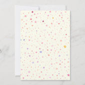 Invitation Unicorn Deux Magiques 2e Anniversaire Fête Invitat (Dos)