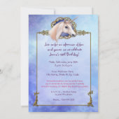 Invitation Unicorn Dreams 12ème anniversaire (Dos)