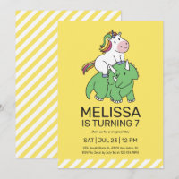 Unicorn Triceratops Dinosaur Anniversaire de enfan
