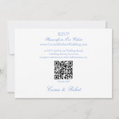 Invitation Unicornes blanches Aimer Couple (Dos)