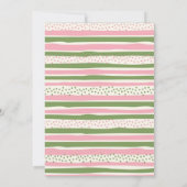 Invitation Unicornes et Dinosaures Jour de l'anniversaire de (Dos)