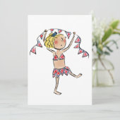 Invitation Union Jack Bunting (Debout devant)