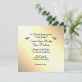 Invitation Union jaune de la rose de droit et médecine (Debout devant)