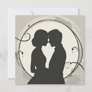 Invitation Union Minimaliste Moderne