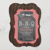 Invitation Unique Baby shower de tableau de bord en damon rus (Devant / Derrière)