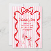 Invitation Unique Cocktail Galentine's Day Party Brunch  (Devant)