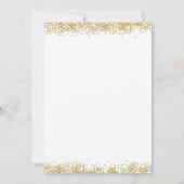 Invitation Unique de Graduation Homme Blonde Cheve (Dos)