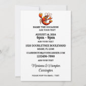 Invitation unique de rassemblement (Dos)